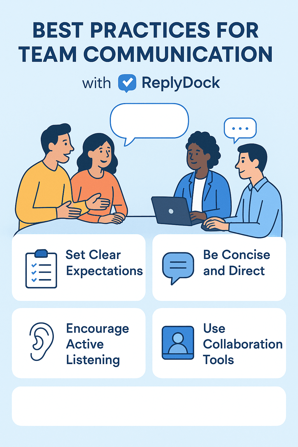 Best Practices for Team Communication with ReplyDock